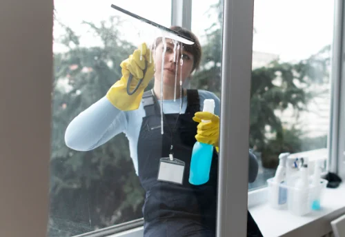 Nettoyage de vitres intérieures et extérieures à Gouesnach